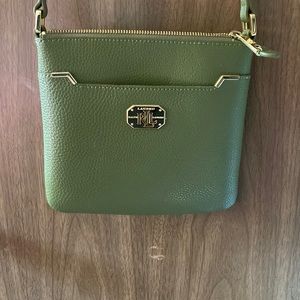 Lauren Ralph Lauren Green Crossbody